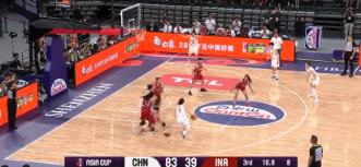 多点开花!中国女篮第三节狂轰37-19领先47分