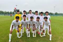  上海海港U17队主场2:0击败武汉三镇U17队夺得青少年精英联赛第一阶段胜利